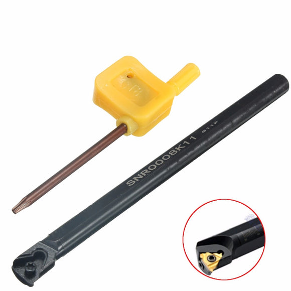 SNR0008k11 8x125mm Threading Boring Bar Turning Tool  with T8 Wrench