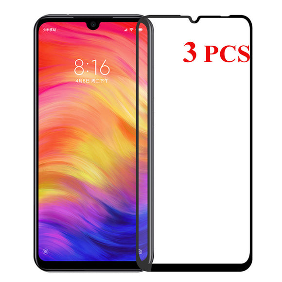 3PCS Bakeey Anti-explosion Clear Full Cover Tempered Glass Screen Protector for Xiaomi Redmi Note 7 / Note 7 Pro