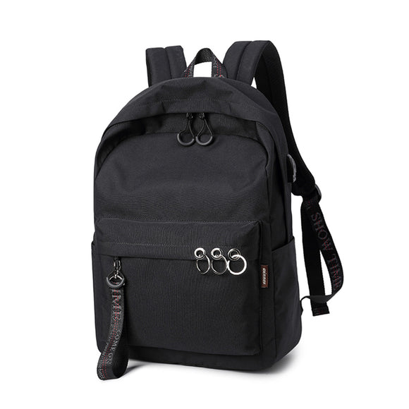 15.6 Inch USB Laptop Backpack Handbag Waterproof Camping Travel School Student Bag Men Women