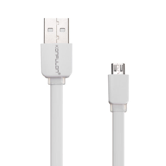 Konfulon KFL S31 Lightning to Micro USB flat cable for Android devices