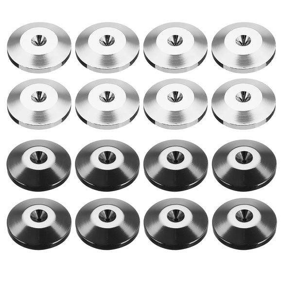 8Pcs HiFi Speaker Spike Desk Stainless Feet Base Pad Floor Disc Durable