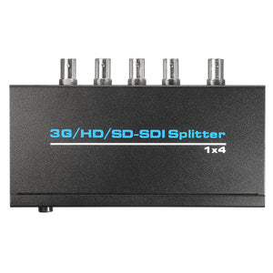 1x4 3G/HD/SD-SDI Video Splitter BNC 1 In 4 Out Distributor 1920*1080p for HDTV Switcher