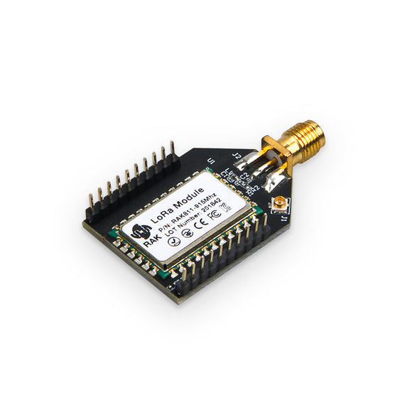 LoRa Node RAK811 Open Source Development Board with Built-in SX1276 Low Power Consumption and Long Distance Transceiver