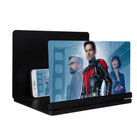 12 inch Universal Foldable Screen Magnifier Image Enlarge Desktop Bracket Phone Holder for Xiaomi Smartphone