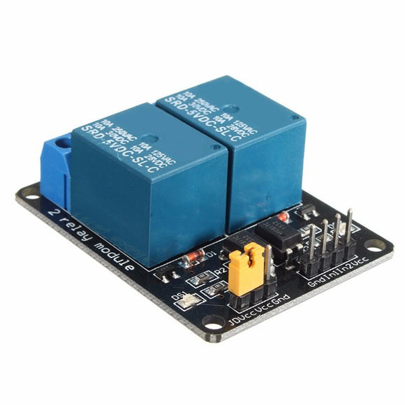 5V 2 Channel Relay Module Control Board With Optocoupler Protection For Arduino