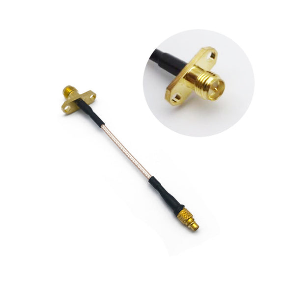 5.8G FPV transmitter SMA Female/RP-SMA Female to MMCX RG316 Extension Connector Cable Wire