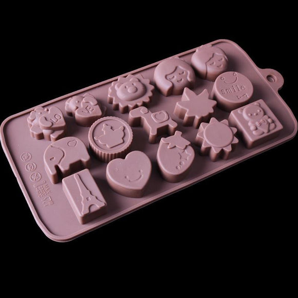 1Pc Silicone Chocolate Cake Pan Mould Kitchen Tools