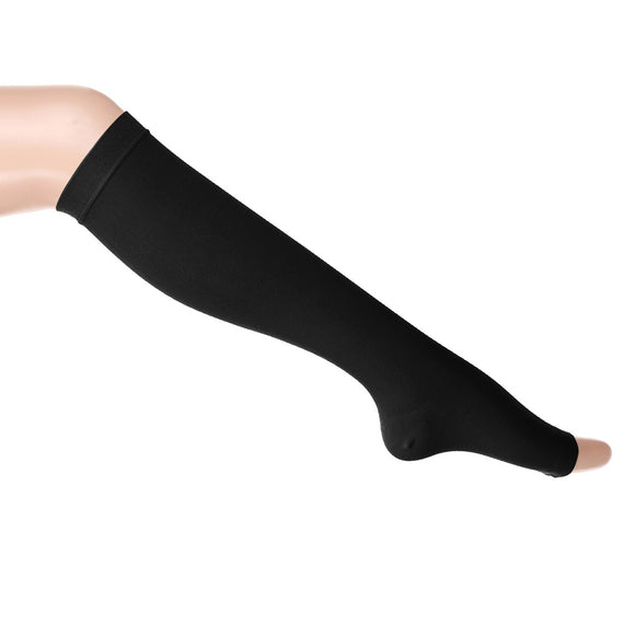Ankle Brace Foot Bare Toes Medical Elastic Varicose Veins Compression Stockings
