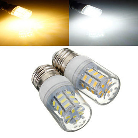 3.5W E26 White/Warm White 5730SMD 27 LED Corn Light Bulb 12V
