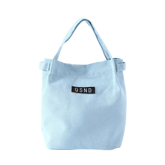 IPRee Canvas Insulation Bag Camping Picnic Portable Lunch Bag Travel Shoulder Bag Handbag