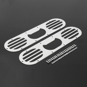2 PCS Rear Bumper Race Air Diversion Diffuser Panel For Universal Car