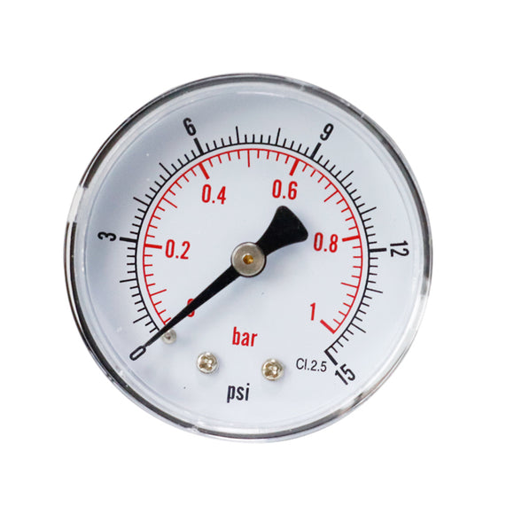 TS-Y50Z4-15/30/60/100/160/300psi 52mm Dial 1/4 BSPT Pressure Gauge