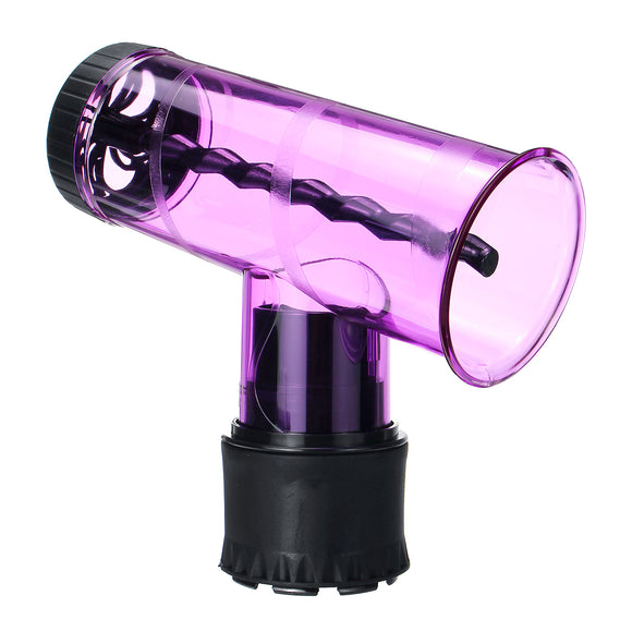 Magic Wind Spin Curl Hair Dryer Diffuser Hood Professional Salon Hair Roller Curler Styling Tools for Wavy Permed Hair