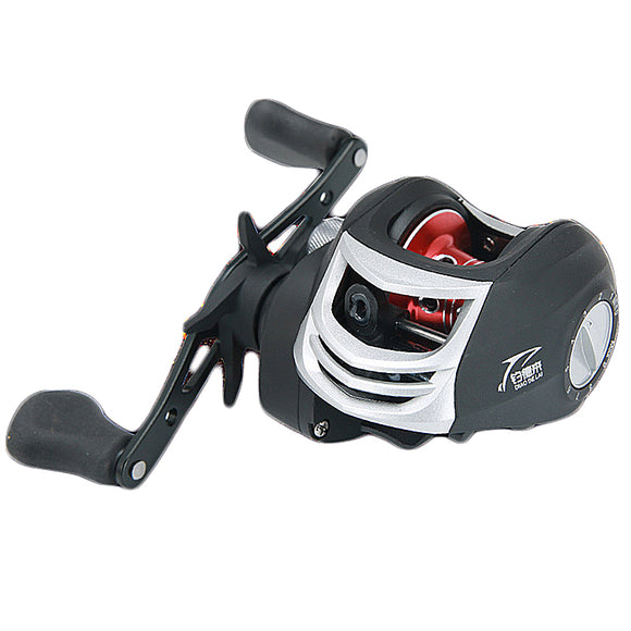 ZANLURE 6.3:1 6+1/12+1BB Magnetic Brake Baitcasting Fishing Reel Left / Right Hand Fishing Wheel