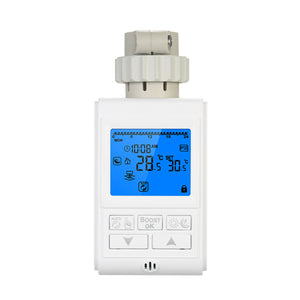 Programmable Timer TRV Thermostatic Radiator Valve Actuator Radiator Thermostat for Heater Radiator