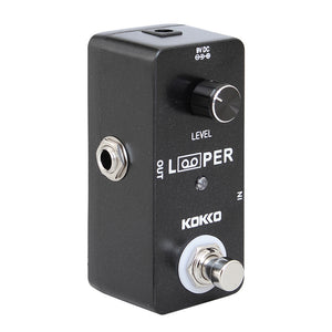 KOKKO FLP-2D Mini Looper Guitar Effects Pedal 24 Bit Lossless for Professional Guitas Bass