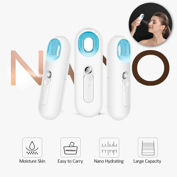 22ML Portable Nano Mist Spray Atomization Mister Face Facial Moisturizing Handy Humidifier