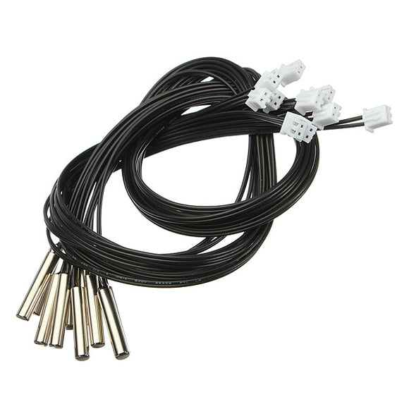 100cm 10pcs NTC-3470 Waterproof Professional Temperature Sensor Probe