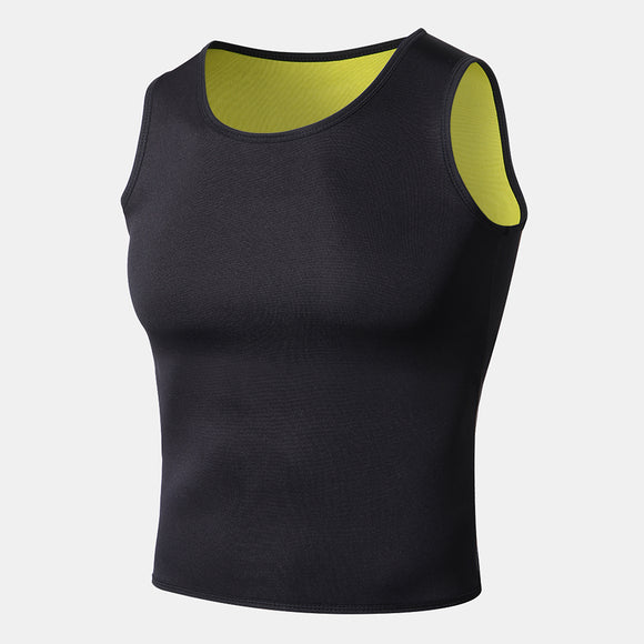 Men's Neoprene Body Shaper Slimming Sweat Trainer Yoga Gym Cincher Vest