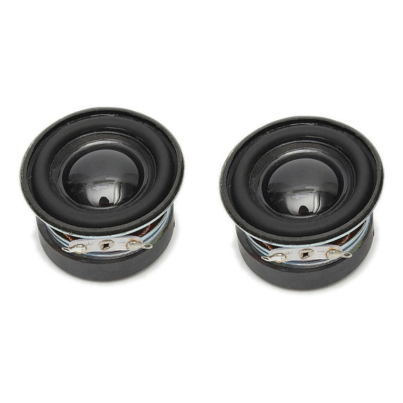 2Pcs 4Ohm 3W 40MM Acoustic Speaker 36MM Magnetic Audio Stereo Loudspeaker