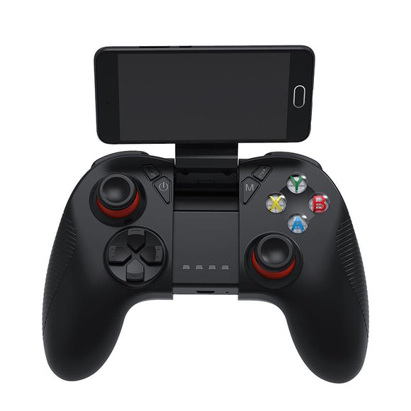 Shinecon SC-B04 Bluetooth 2.4G Wireless Gamepad Game Controller with Vibration Mobile Phone Clip