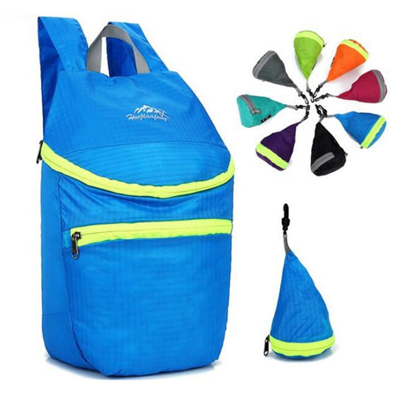 15L Camping Hiking Backpack Ultralight Waterproof Folding Travel Outdoor Bag for Women Men Travel