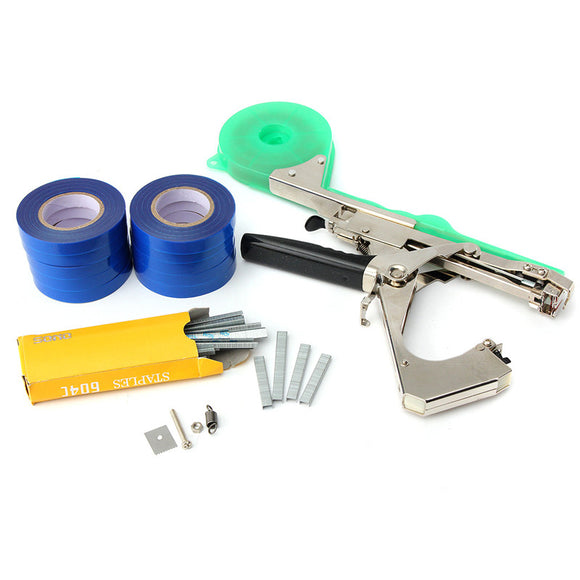 Myguru Plant Tying Tool Hand Tying Binding Machine Garden Fruit Vegetable Tapetool Set