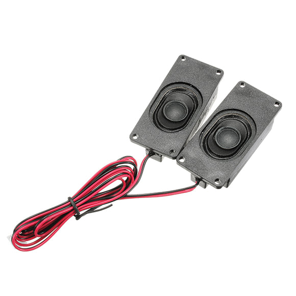 1 Pair 4 Ohm 3W LCD Panel Speaker Amplifier Audio Frequency Output For V29 / V56 / V59