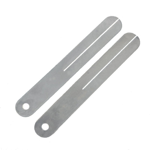 FretBoard Finger Board Repair Tool Protector Steel Plate for Electric Guitar and Bass 2pcs