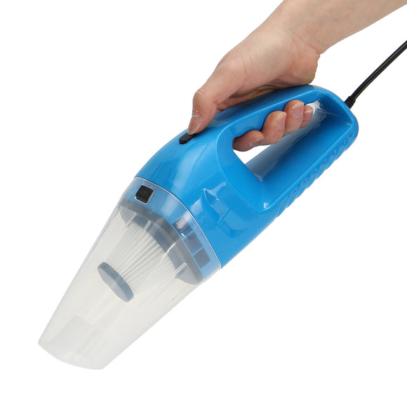 Portable Handheld Cyclonic 12V Car Vacuum Cleaner Wet/Dry Duster Dirt Collector