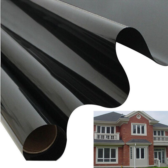 Window Tint Film Black 150x50cm Car Home Kthchen Window Decorations