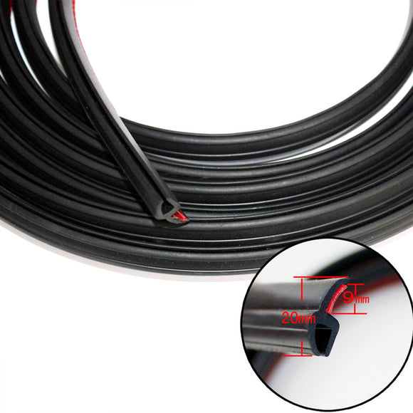 1.7M Universal Silicon Rubber Car Ageing Rubber Sealing Strip For Car Front Windshield Plastic Panel