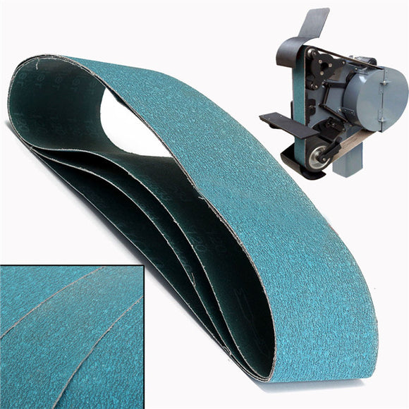 3pcs 915X100mm 120 Grit Abrasive Sanding Belts Metal Grinding Sanding Belts