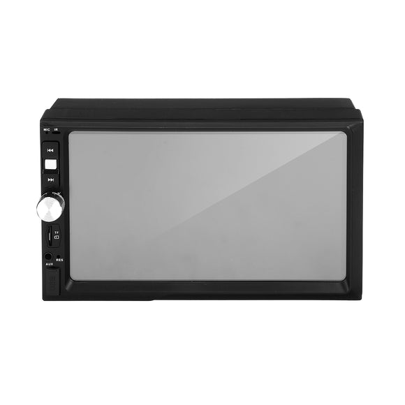 7080B 7 Inch 1080P 2DIN Car MP5 Player HD Touch Screen bluetooth Hands-free with TF Square Camera