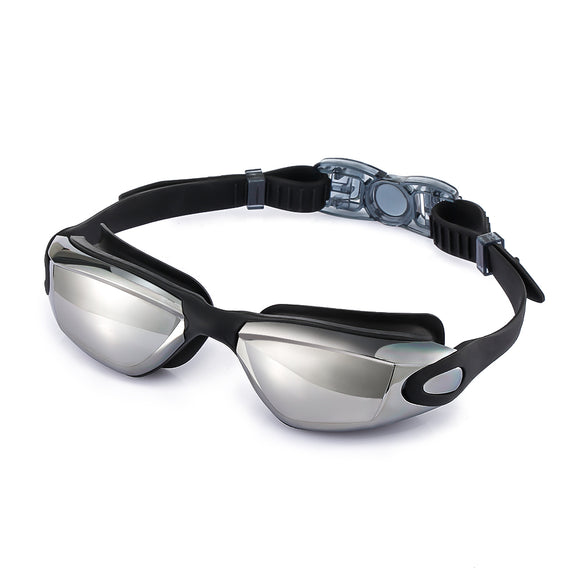 Anti-fog Swimming Goggles UV Protection Lenses Wide View Swim Glasses Adult Men Women