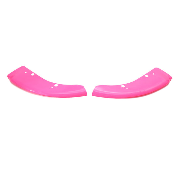 Front Bumper Lip Splitter Protector Pink For Dodge Charger SRT Scat Pack 2015-2019