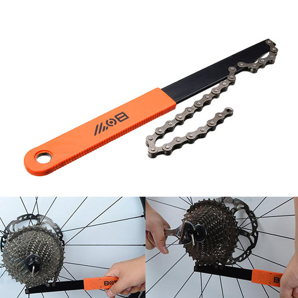 Bike Bicycle Freewheel Chain Wrench Spanner Flywheel  Sprocket Remover Dismounting Repair Tool