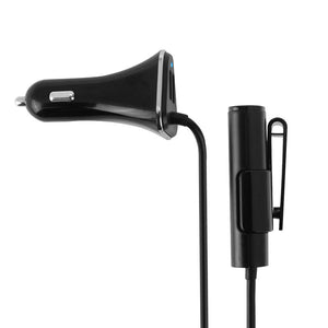 Haweel 9.6A 4 Ports USB Car Charger Front Back Seat Universal USB HUB 1.8M for Xiaomi Samsung iPhone