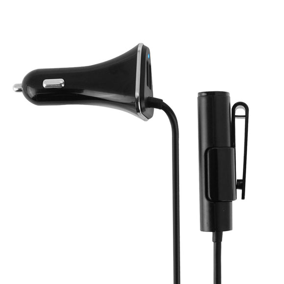 Haweel 9.6A 4 Ports USB Car Charger Front Back Seat Universal USB HUB 1.8M for Xiaomi Samsung iPhone