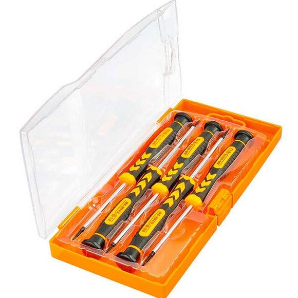 JAKEMY JM-8121 5 in 1 Professional Screwdriver Set Pentalobe Phillips Repair Tool Kit for Iphone Samsung