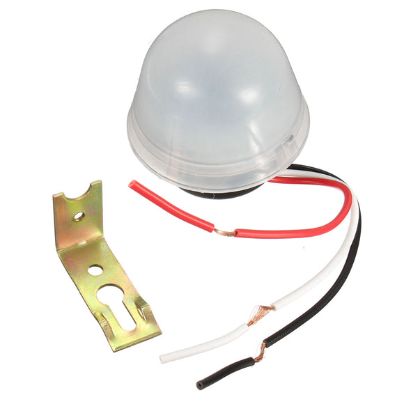 220V 10A Waterproof Automatic Light Sensor Controller For Street Lights