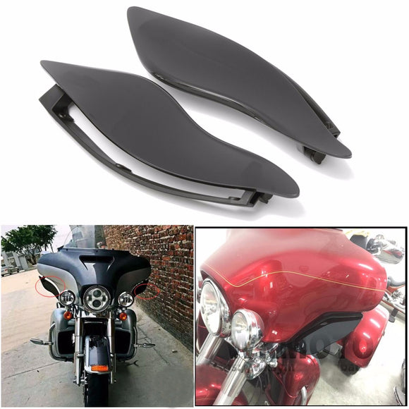 Batwing Fairing Side Wing Deflector For Harley 14-16 Electra Street Glide