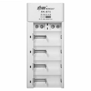XK-875 AC 220V Battery Charger For AA / AAA 9V Ni-Cd Ni-MH Rechargeable Batteries