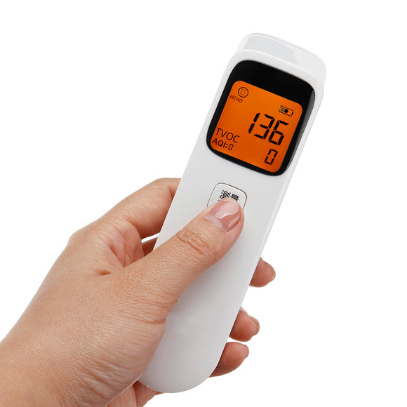 Smart Air Formaldehyde Gas Detector Monitors Tester For HCHO/TVOC/AQI Detection