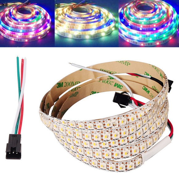 1M WS2812B RGBW 4 IN 1 Non-Waterproof 5 Pins 144LEDs Strip Light for Decoration DC5V