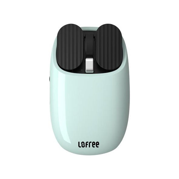 Lofree bluetooth Wireless 2.4G Retro Maus Mouse 5 Adjustable DPI Built-In Gesture Control Portable Mouse