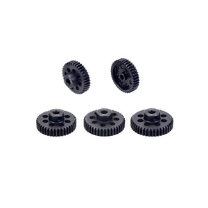 5PCS 48DP 37T 38T 39T 40T 41T Metal Pinion Motor Gear for 3.175mm Shaft 1/10 RC Car Engine