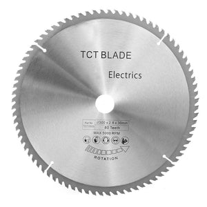 TCT 300mm x 80 Teeth Circular Saw Blade Cutting Discs Fit for Bosch Makita