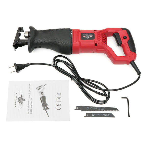 220V 750W Electric Reciprocating Saw Sabre Cutting Woodworking Pruning Saw