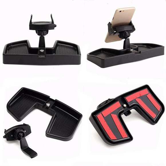 Car Inner Phone GPS Holder Mount With Storage Box For Jeep Renegade 2015-2016